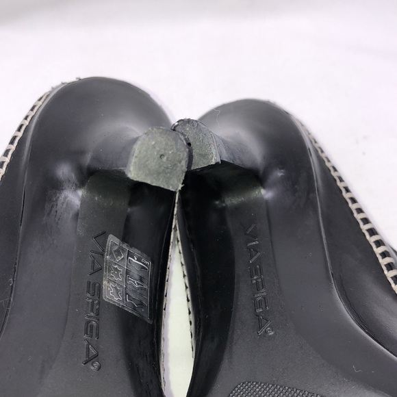 Via Spiga Made in Italy Black Leather Mules - Picture 8 of 8